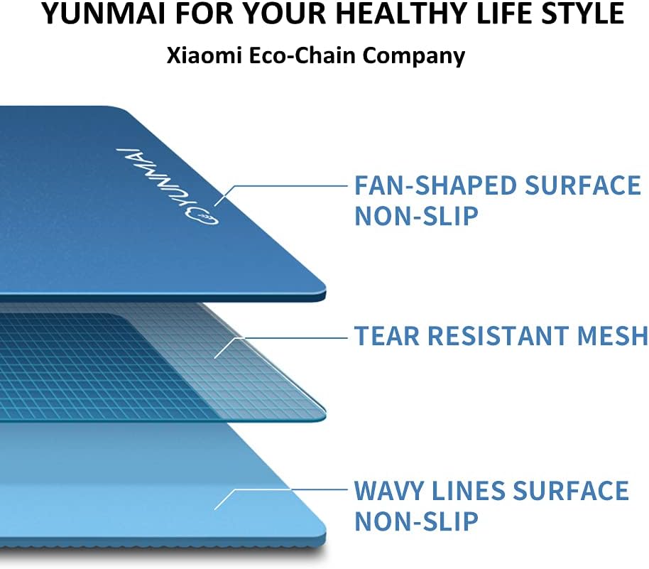 XIAOMI YUNMAI YOGA MAT BLUE