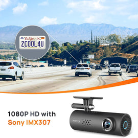 70mai 1S Dash Cam Voice Control Driving Assistant