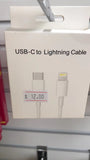 C to C/Lightning Data Cable