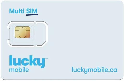 Prepaid Lucky Mobile 4G LTE Multi Sim Card - Help you to activate Lucky Mobile 4G Cellphone Plan