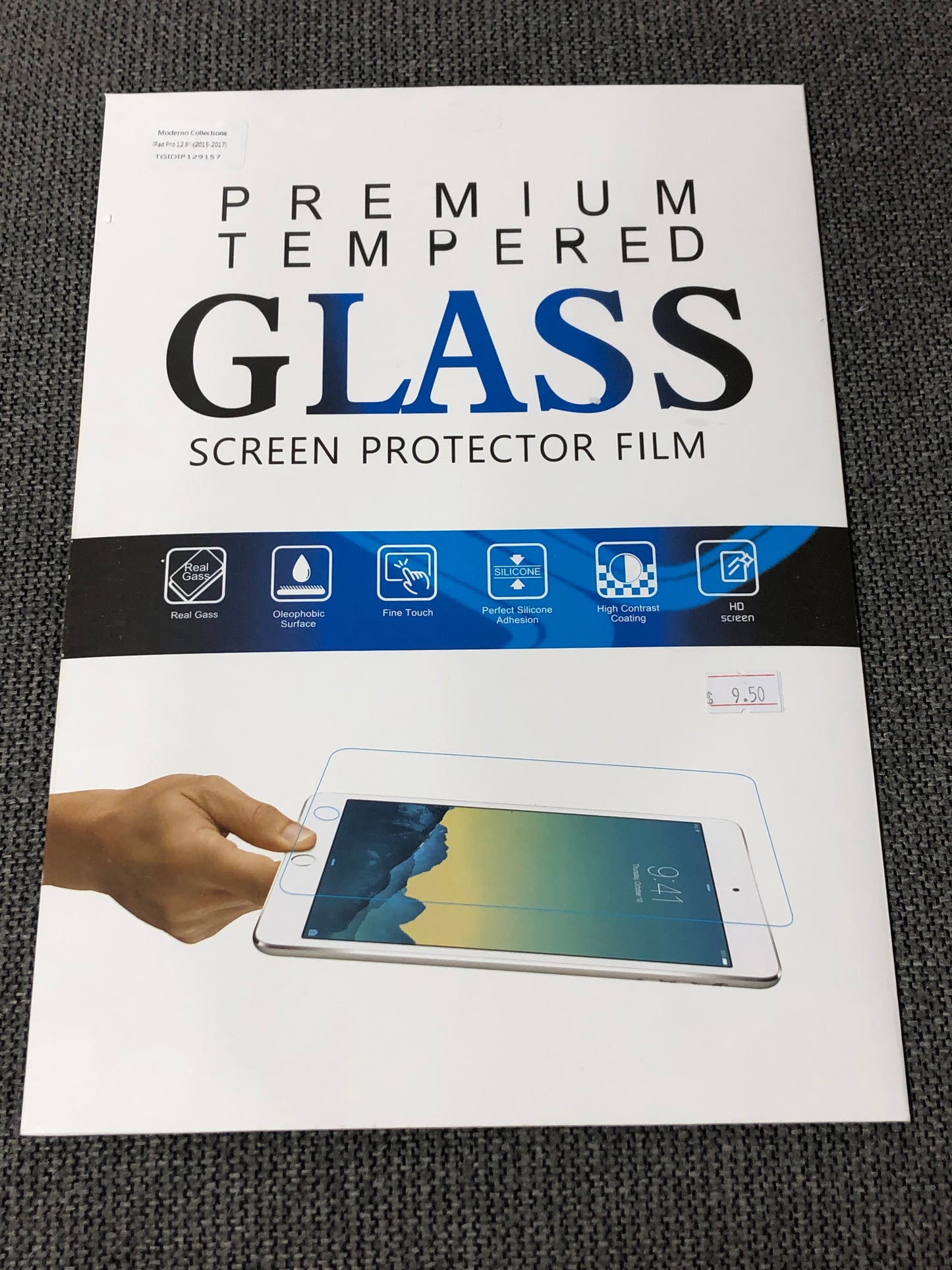 Tempered Glass Screen Protector - iPad Mini 4/5;   iPad Mini 6; iPad Pro 10.5” air 3, pro 2; iPad Pro 2015/2017 12.9“ pro 1,2; iPad Pro 9.7“, air 1,2, pad 5,6