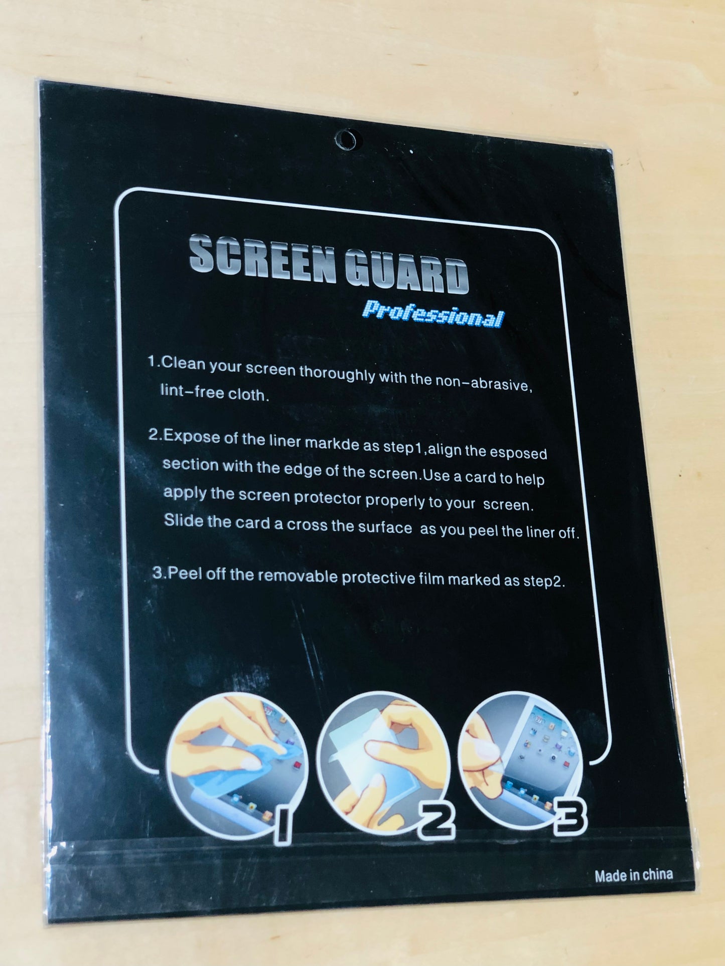 Screen Protector(Plain)  for iPad  4/3/2, Air 1/2, Mini 1/2/3 – Ultra-Thin, Scratch & Shock Resistant