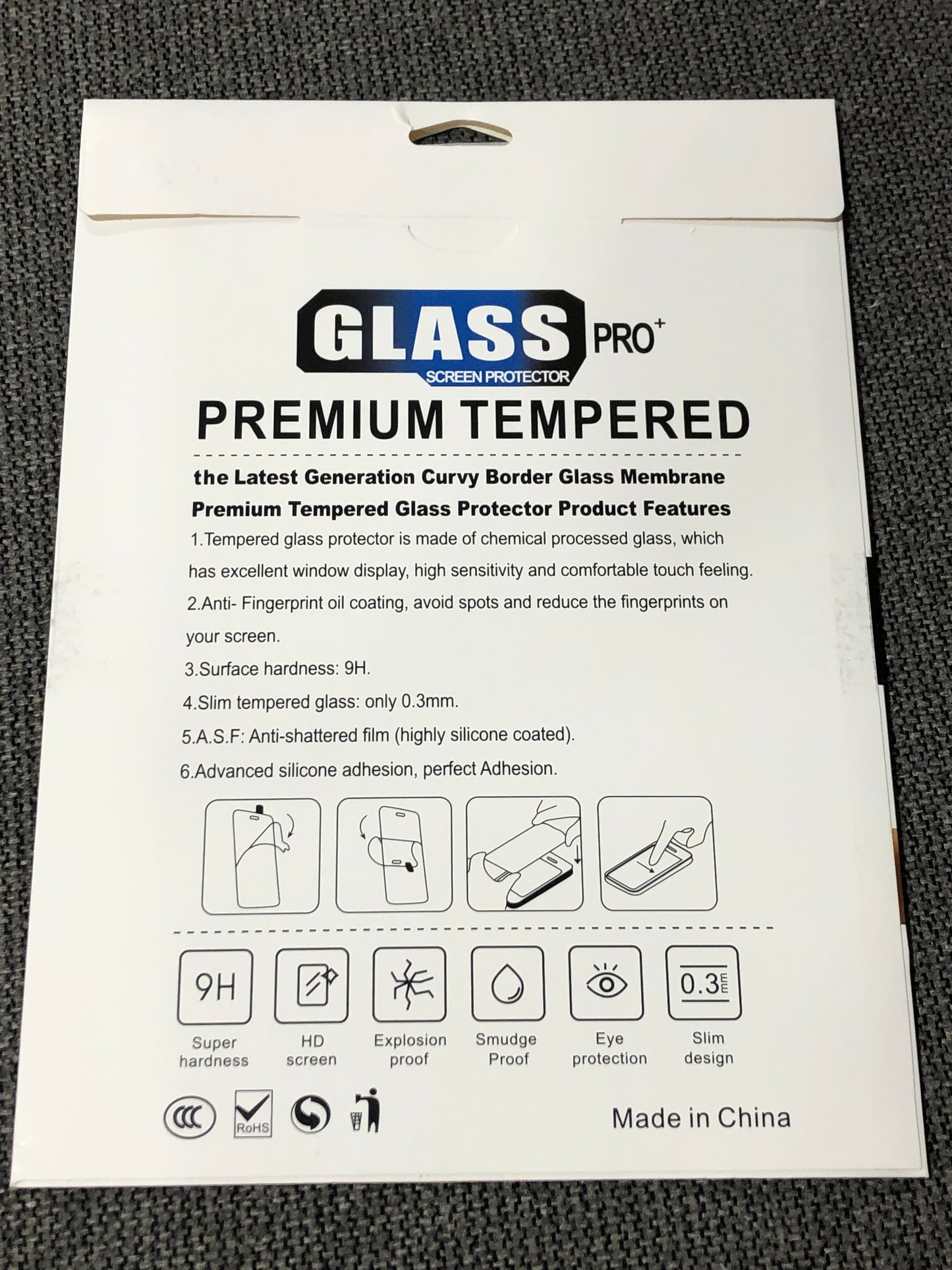 Tempered Glass Screen Protector for iPad 7/8/9 & iPad 2018-2021 (10.2/11/12.9 inch) – 9H Hardness, Ultra-Thin, HD Clarity