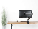 Amer Mounts Single Monitor Mount with Articulating Arm, 15'' to 32'' (HYDRA1B)