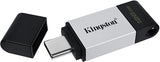 Kingston DataTraveler 80 64GB/128GB USB Type-C Flash Drive