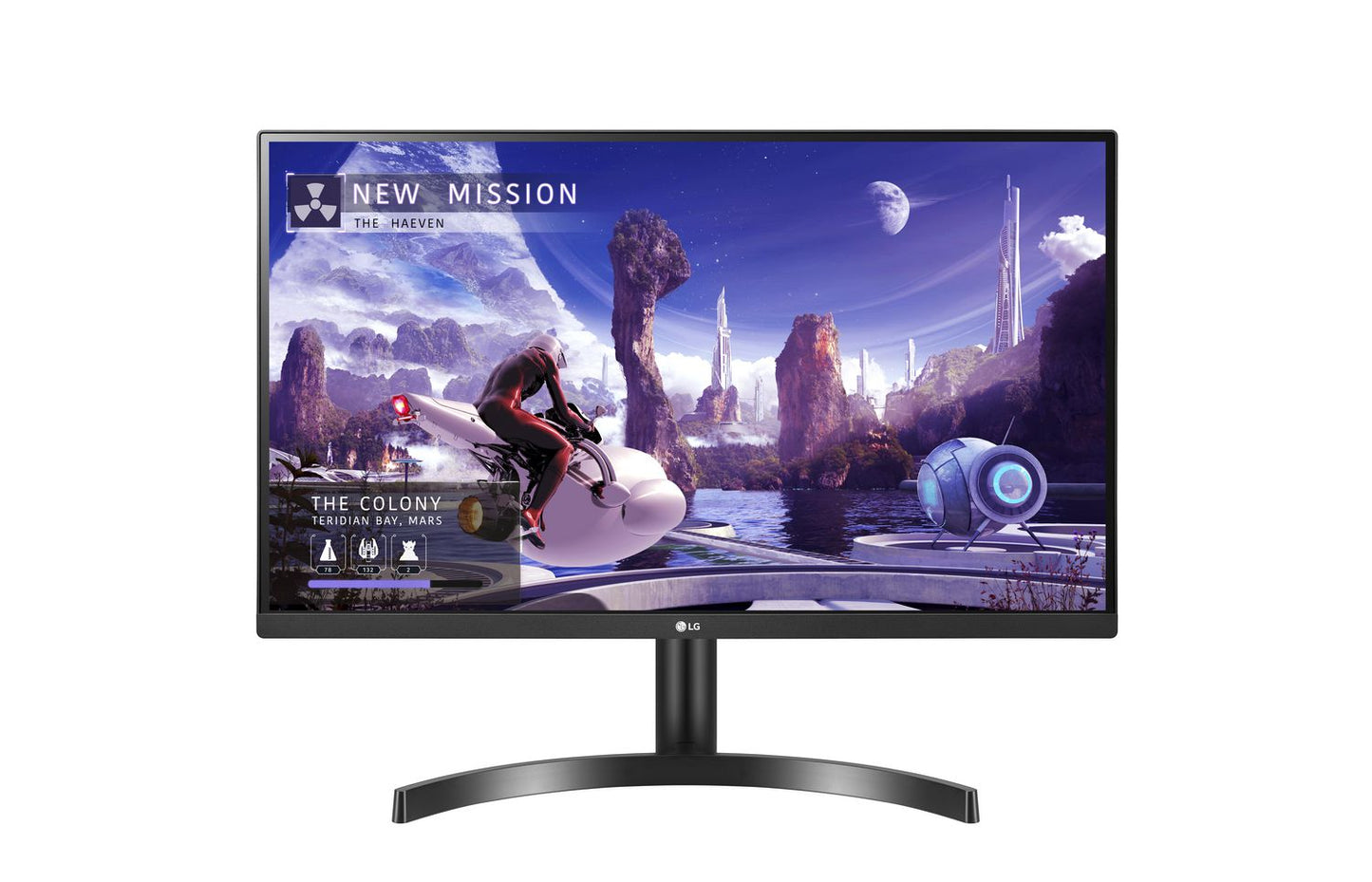 LG 27QN600-B 27" 16:9 FreeSync QHD IPS Monitor with 2560*1440 Resolution