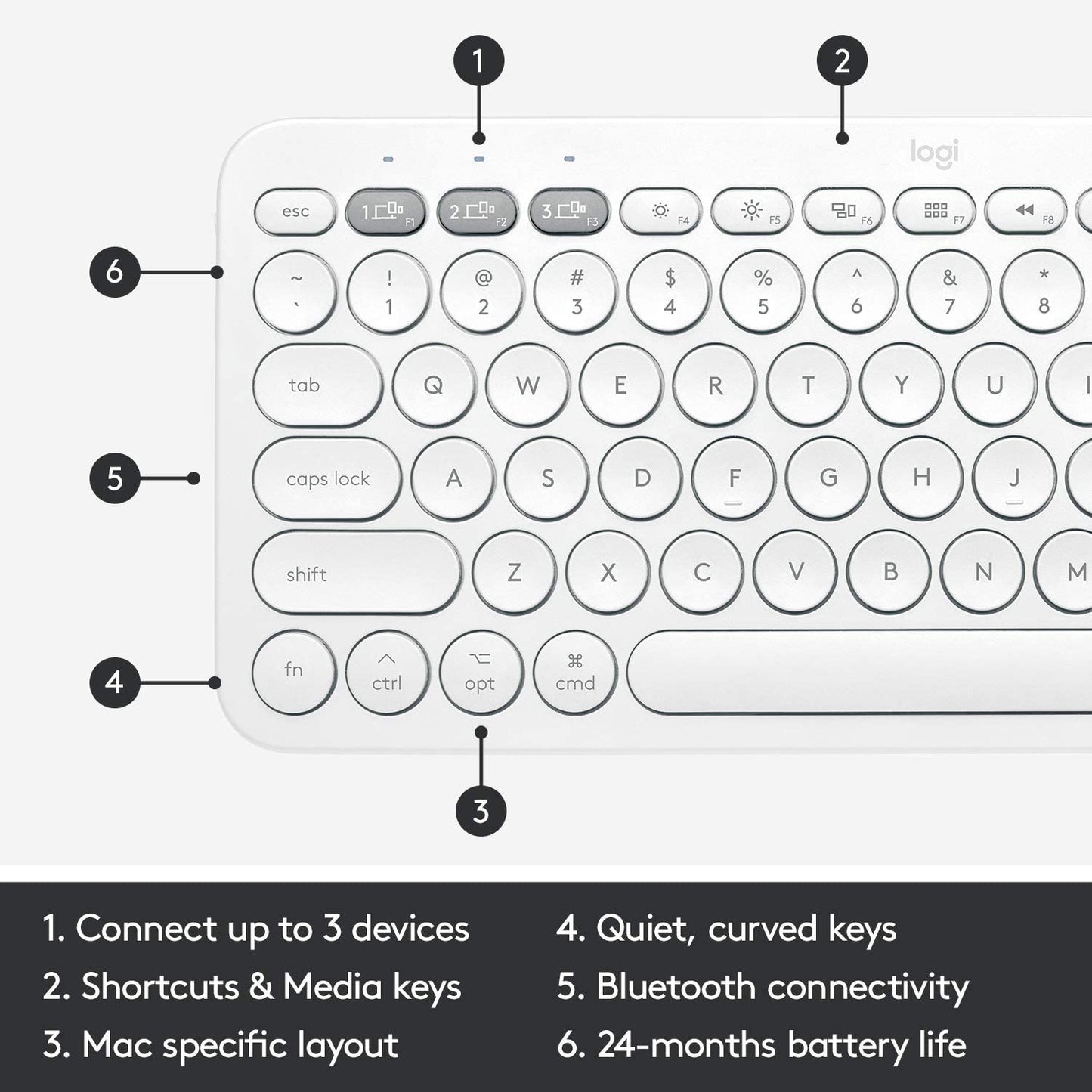 Logitech K380 Multi-Device Bluetooth Keyboard