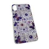 iPhone X/Xs Design Case - Flower Purple