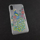 iPhone X/Xs Design Case - Peacock