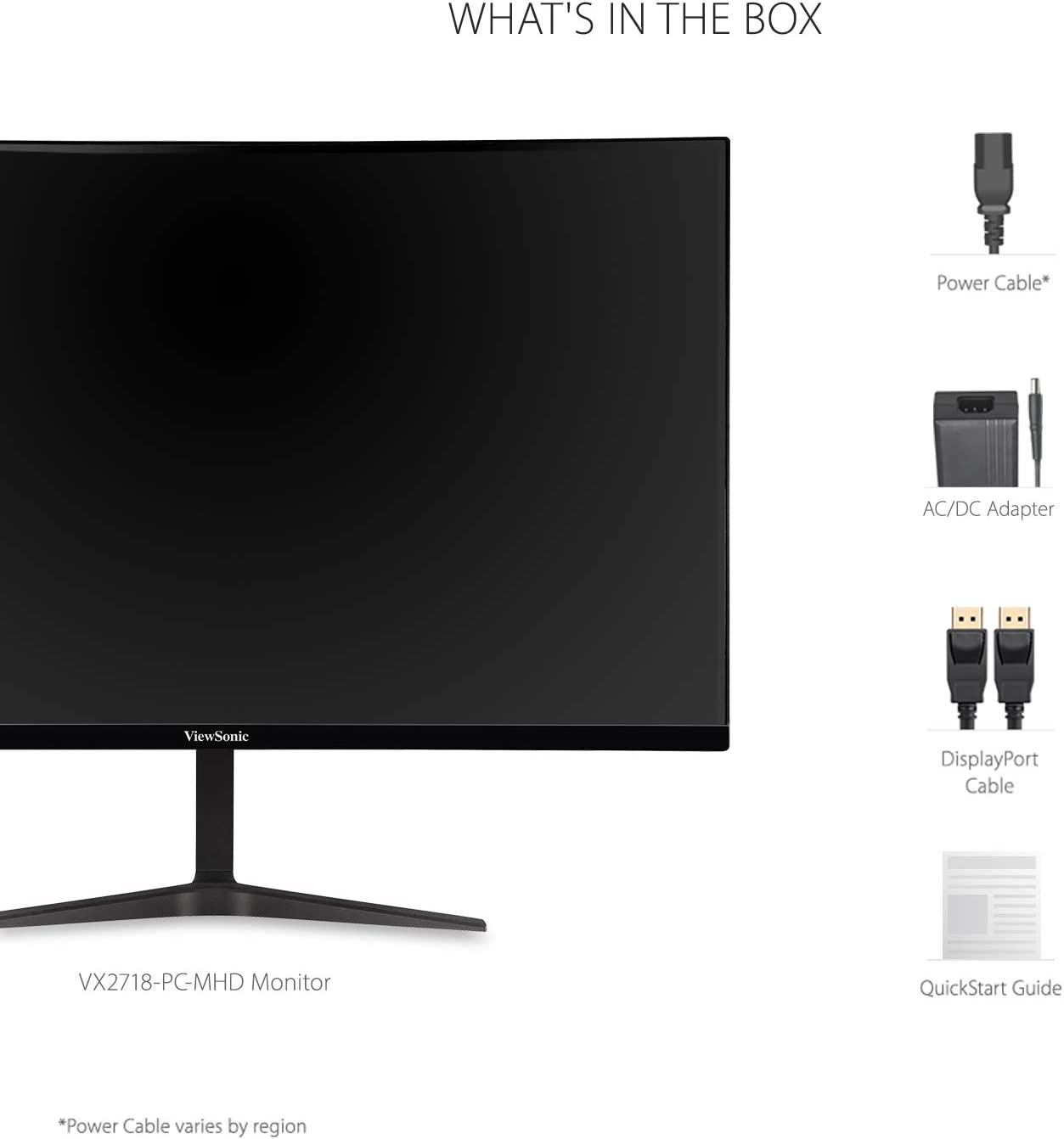 VIEWSONIC : 27IN CURVED GAMING MONITOR